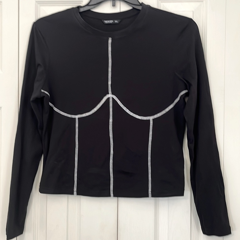 Plus bustier inspired top